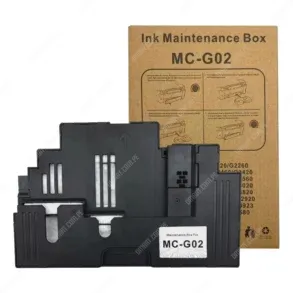 Caja De Mantenimiento Alternativo Canon MC-G02 [4589C001AA] Black, Para Impresoras Canon Pixma G2160 / G3160, Rendimiento 8.000 Páginas.