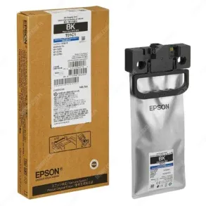 Bolsa De Tinta Epson T01C100 Color Negro, Para Impresoras Epson WorkForce Pro WF-C529R / WF-C579R Series, Rendimiento 10.000 Páginas.