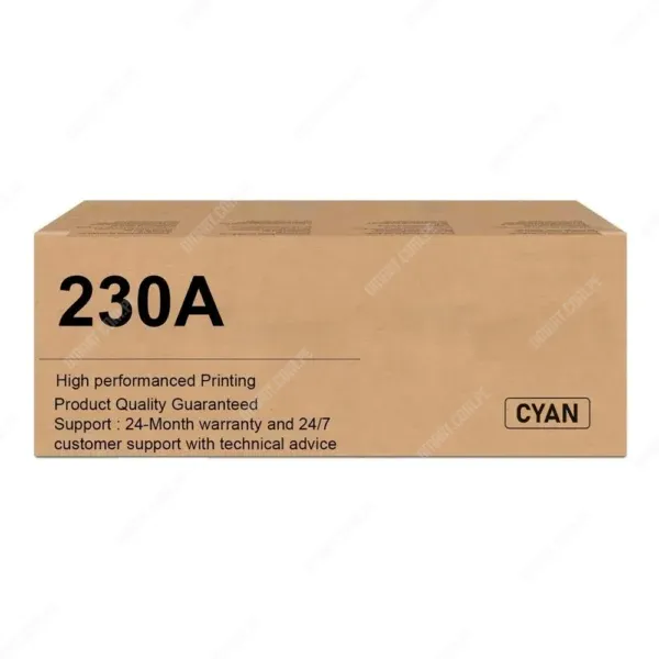 Toner Compatible Hp 230A Cyan [W2301A] Para Impresoras HP Color LaserJet Pro 4203dw / Pro MFP 4303fdw, Rendimiento 1.800 Páginas.