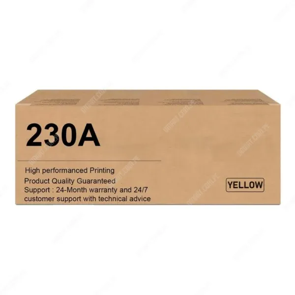 Toner Compatible Hp 230A Amarillo [W2302A] Para Impresoras HP Color LaserJet Pro 4203dw / Pro MFP 4303fdw, Rendimiento 1.800 Páginas.