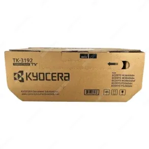 Cartucho De Tóner Kyocera TK-3192 Negro, Para Impresoras Kyocera Ecosys M3660idn / M3860idn / M3860idnf / P3060dn / P3260dn, Rendimiento 25.000 Páginas.