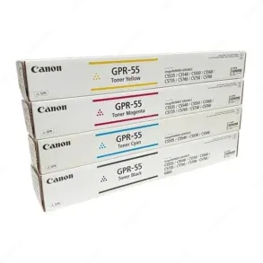 Toner Original Canon GPR-55 Color Negro Cyan Magenta Amarillo, Para Impresoras Canon iR ADV C5535i / C5540i / C5550i / C5560i / DX C5740i / C5750i / C5760i.