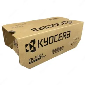 Cartucho De Tóner Original Kyocera TK-3182 Color Negro, Para Impresoras Kyocera Ecosys M3655idn / P3055dn / P3155dn, Rendimiento 21.000 Páginas.