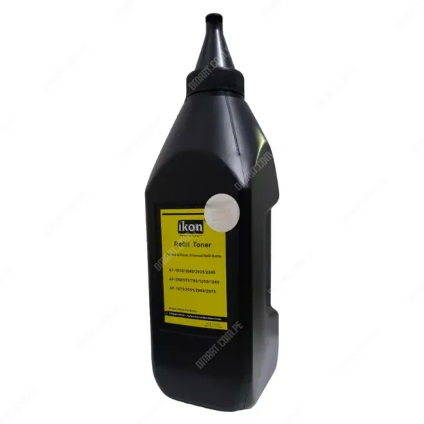 Botella De Toner Ricoh Aficio MP 3500 / MP 4000 / MP 4001 / MP 4002 / MP 4500 / MP 5000 / MP 5001 / MP 5002, Contenido (500 Gramos) Polvo Toner Para Recarga.