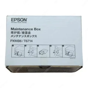 Caja De Mantenimiento Epson T671400 Original, Para Impresoras Epson WorkForce Pro WF-C869R / WF-C8690DWF / WF C878R / WF-C879R, Rendimiento 20.000 Páginas.