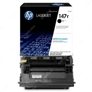 Toner Hp 147Y W1470Y Black, Compatible Con Hp LaserJet Enterprise M611dn / M611x / M612dn / MFP M635fht / M636fh / M636z, Rendimiento 42.000 Páginas.