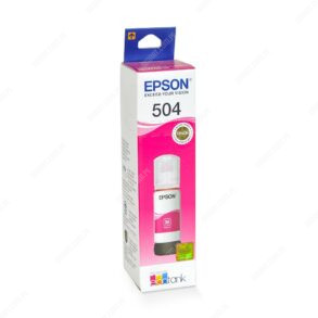 Botella De Tinta Epson T504320-AL Color Magenta, Compatible Con Epson Ecotank L4150 / L4160 / L4260 / L6270/ L14150, Rendimiento 6.000 Páginas.